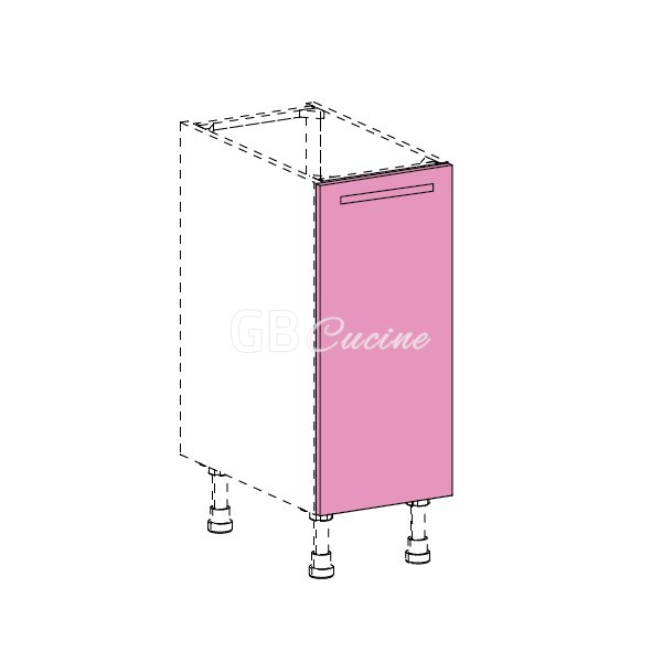 1 porte pour meuble bas ou haut droite
