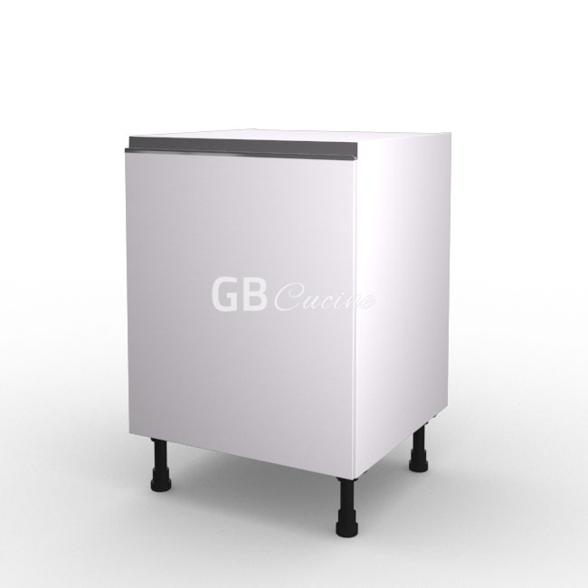 Meuble Bas,  1 porte charnières à gauche, 1 étagère