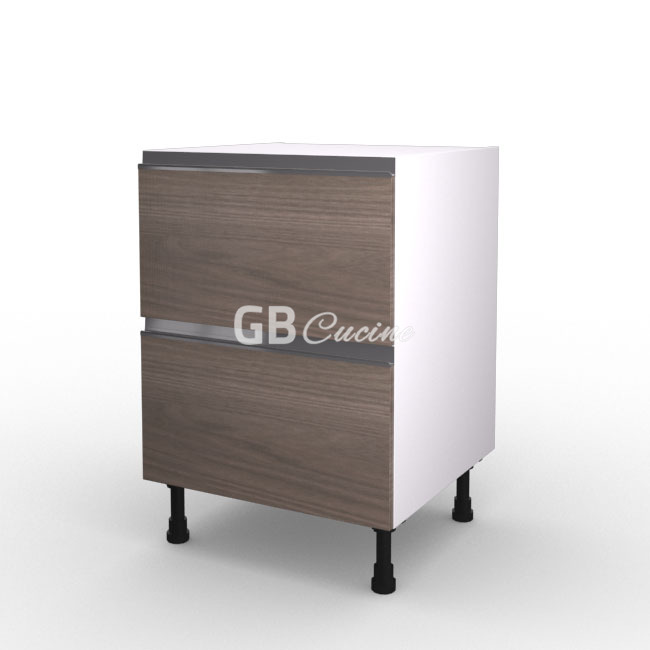 Meuble Bas, plaque de cuisson,  2 coffres